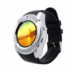 Умные смарт-часы Smart Watch V8. Цвет: серебро
