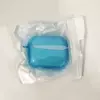 Чехол силиконовый для Apple AirPods Pro голубой