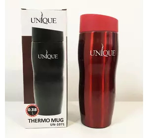 Термокружка UNIQUE UN-1071 0.38 л. Цвет: красный