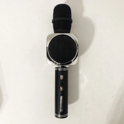 Беспроводной Bluetooth Микрофон для Караоке Микрофон DM Karaoke Y 63 + BT. Цвет: черный с серебром
