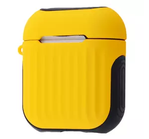 Чехол для Apple AirPods противоударный желтый