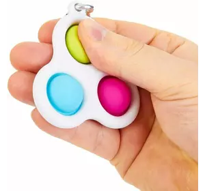 Сенсорная игрушка Simple Dimple (симпл димпл) поп ит антистресс симпл димпл pop it. Тройной