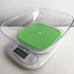 Весы кухонные DOMOTEC MS-125 Plastic. Цвет: зеленый