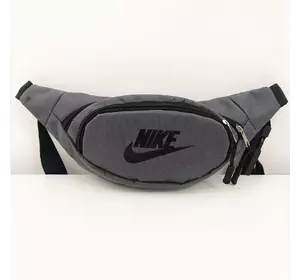 Бананка брендовая тканевая Nike. Цвет: серый. Модель: 65685