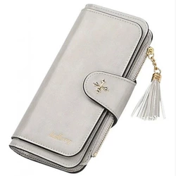 Клатч портмоне кошелек Baellerry N2341. Цвет: серый