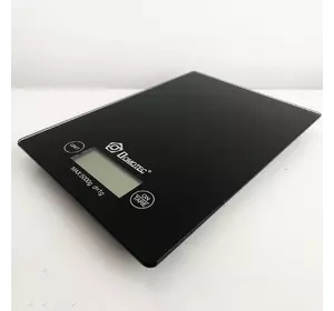 Весы кухонные DOMOTEC MS-912 Glass. Цвет: черный
