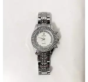 Часы наручные женские Rolex Women Luxury. Цвет: серебро