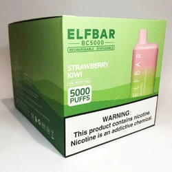 Elf Bar BC5000 Original 5% перезаряжаемый под. Клубника Киви (Strawberry Kiwi)