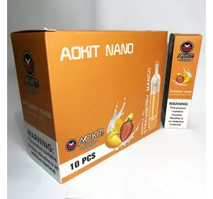 Aokit Nano 3000 одноразовый под электронка. Клубника манго