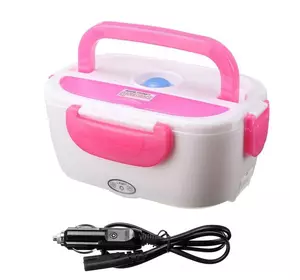 Ланч бокс электрический с подогревом Lunch Heater 220 V Pro. Цвет: розовый
