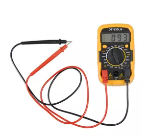 Мультиметр DT-830 LN с подсветкой и звуком ABaTap до 750 В Оранжевый