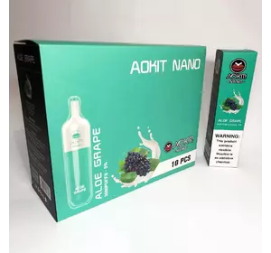 Aokit Nano 3000 одноразовый под электронка. Алое виноград