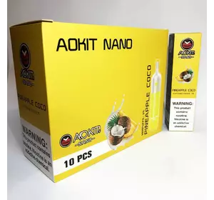 Aokit Nano 3000 одноразовый под электронка. Ананас кокос